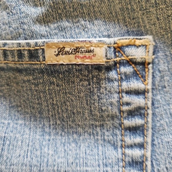 Levi Strauss Signature - Stretch - Low Rise Bootcut - Misses 10 Long - Picture 7 of 10